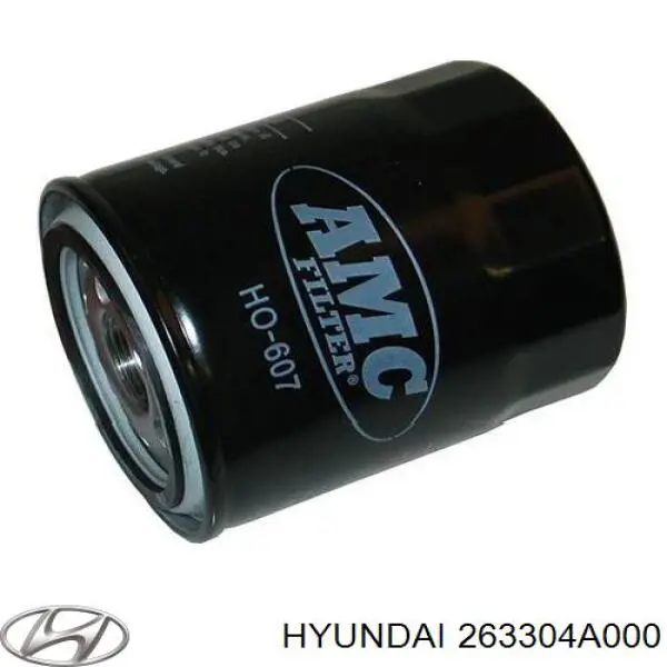 Filtr oleju Hyundai/Kia 263304A000 cena, od 9,96 USD