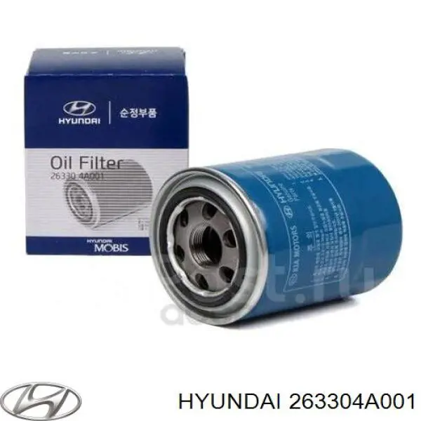 Do koszyka 263304A001 Hyundai/Kia Filtr oleju
