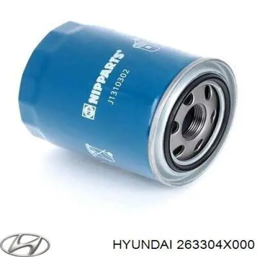 Filtr oleju Hyundai/Kia 263304X000 cena, od 10,79 USD