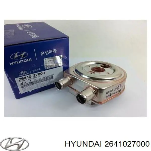Chłodnica oleju, pod filtrem Hyundai/Kia 2641027000 cena, od 87,08 USD