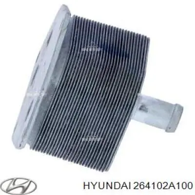 Do koszyka 264102A100 Hyundai/Kia Chłodnica oleju
