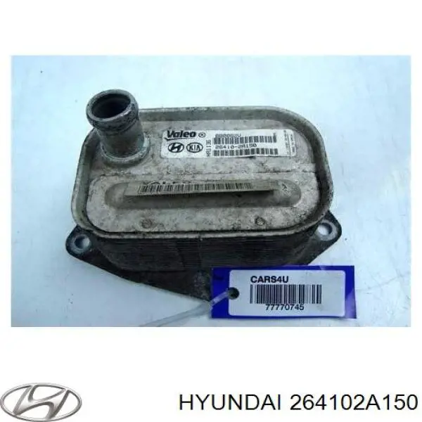 Chłodnica oleju Hyundai/Kia 264102A150 cena, od 32,75 USD
