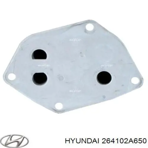 Do koszyka 264102A650 Hyundai/Kia Chłodnica oleju