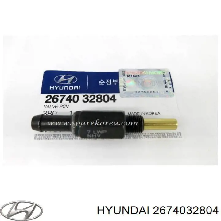 Do koszyka Zawór PCV odpowietrzający silnik Hyundai Sonata III 