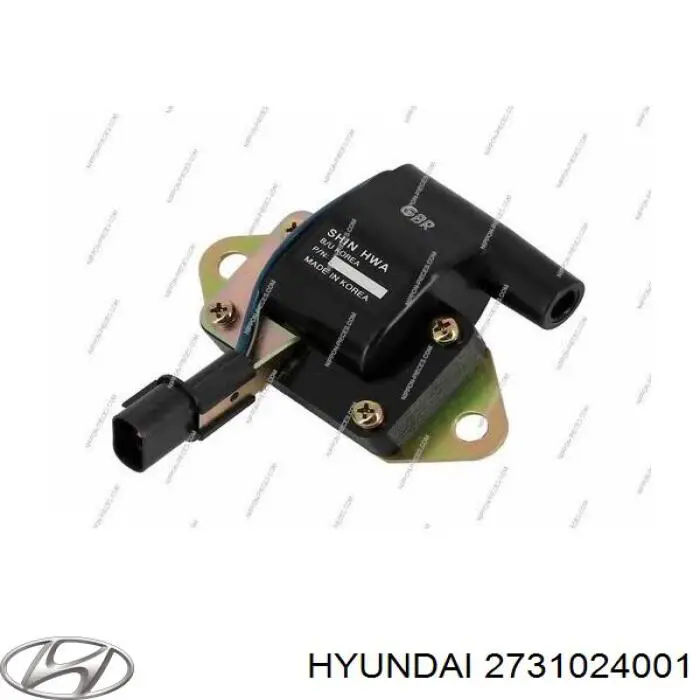 Cewka zapłonowa Hyundai/Kia 2731024001 cena, od 29,62 USD