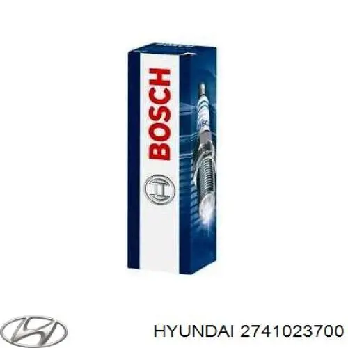 Do koszyka 2741023700 Hyundai/Kia Świeca zapłonowa