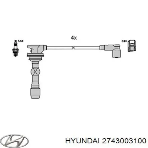  Hyundai/Kia 2742003100 cena, od 236,99 zł