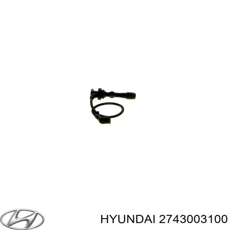 Zestaw przewodów wysokiego napięcia Hyundai/Kia 2742003100 cena, od 60,09 USD