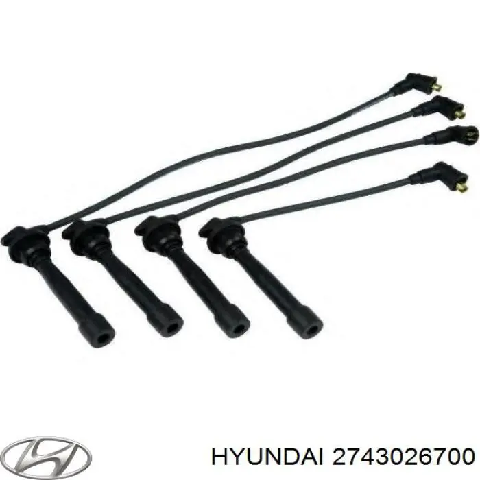 2743026700 Hyundai/Kia Zestaw przewodów wysokiego napięcia