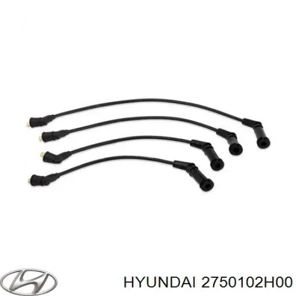 Zestaw przewodów wysokiego napięcia Hyundai/Kia 2750102H00 cena, od 32,33 USD