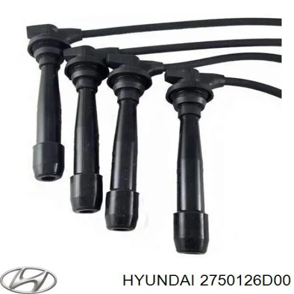 Zestaw przewodów wysokiego napięcia Hyundai/Kia 2750126D00 cena, od 45,54 USD