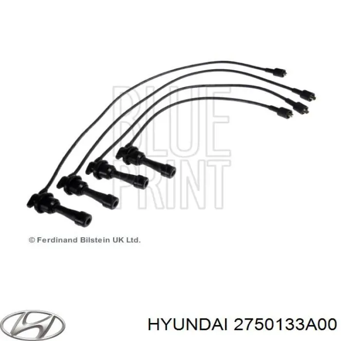 Do koszyka 2750133A00 Hyundai/Kia Zestaw przewodów wysokiego napięcia