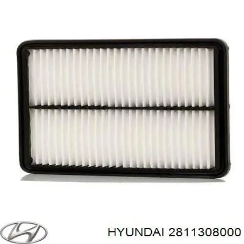 Do koszyka 2811308000 Hyundai/Kia Filtr powietrza