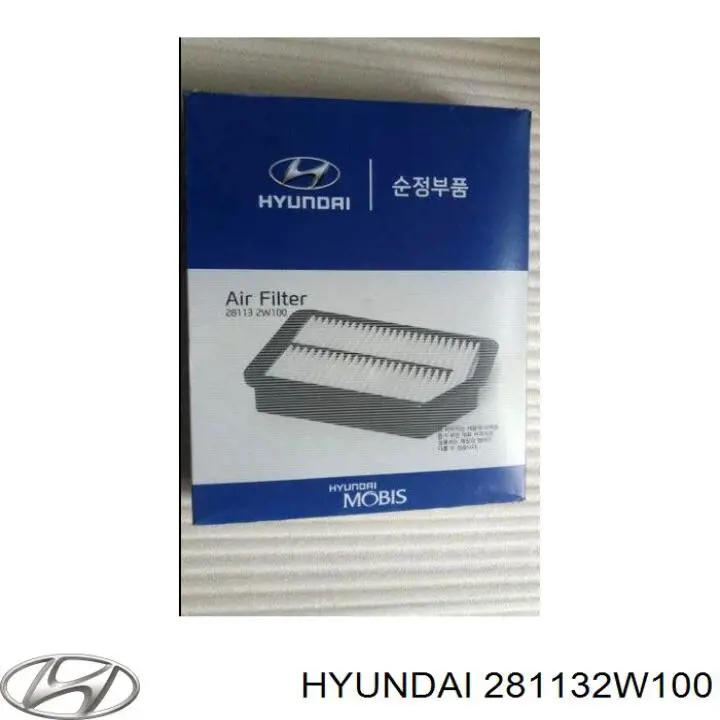 Filtr powietrza Hyundai/Kia 281132W100 cena, od 11,30 USD