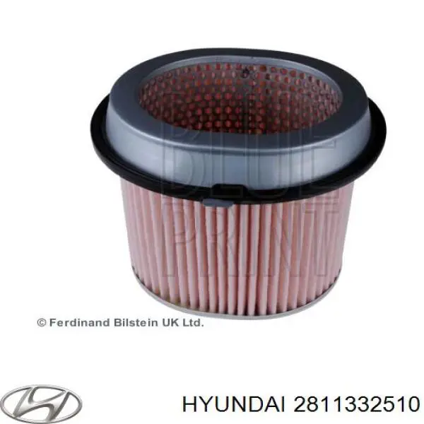 Do koszyka 2811332510 Hyundai/Kia Filtr powietrza