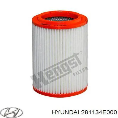 Do koszyka 281134E000 Hyundai/Kia Filtr powietrza