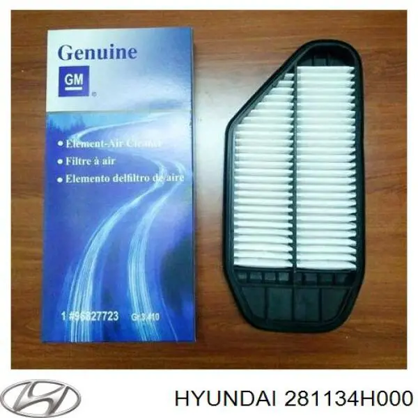 Do koszyka 281134H000 Hyundai/Kia Filtr powietrza