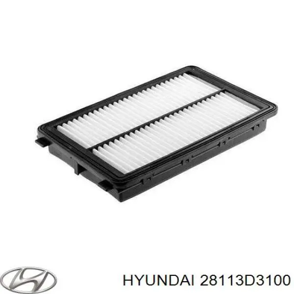 Filtr powietrza Hyundai/Kia 28113D3100 cena, od 14,14 USD