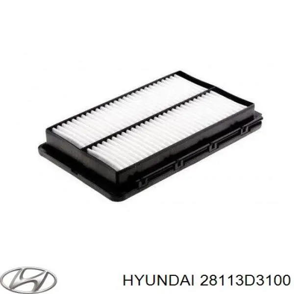 Do koszyka 28113D3100 Hyundai/Kia Filtr powietrza