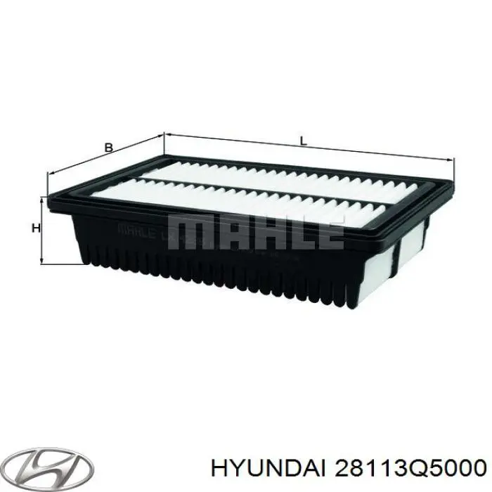 28113Q5000 Hyundai/Kia Filtr powietrza