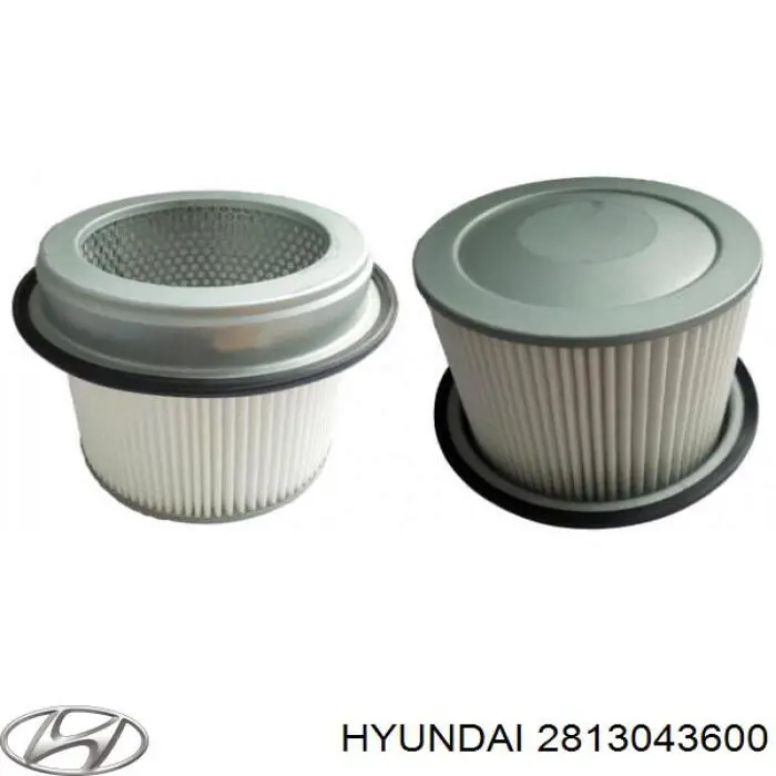 2813043600 Hyundai/Kia Filtr powietrza
