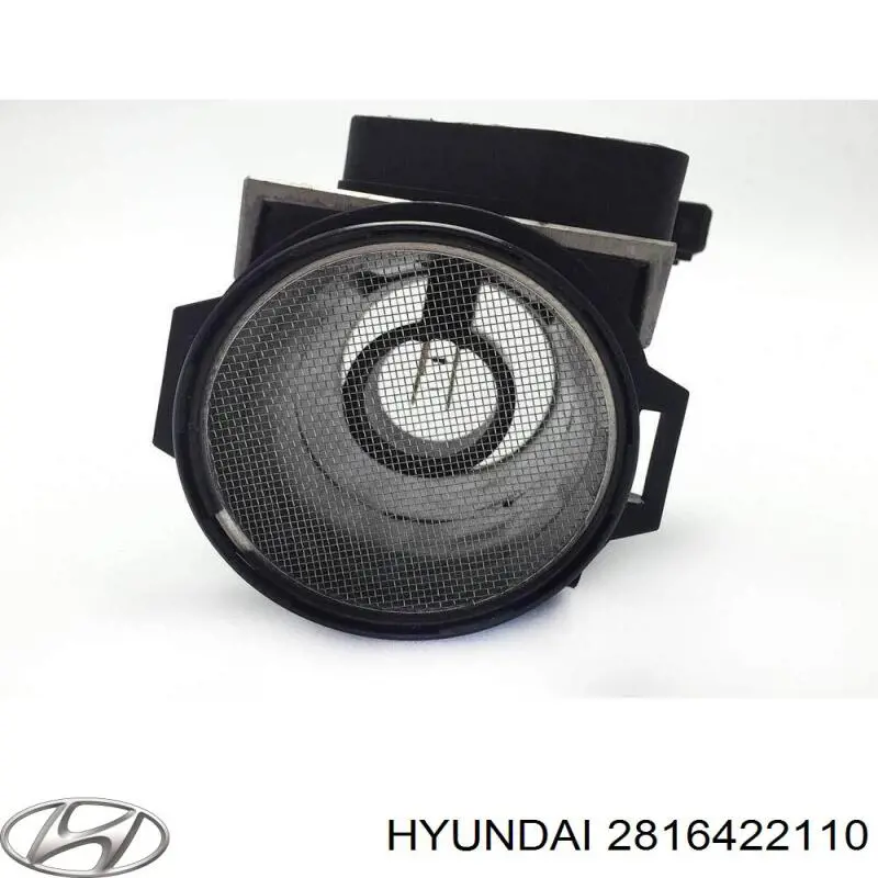 Do koszyka 2816422110 Hyundai/Kia Czujnik przepływu powietrza, przepływomierz powietrza M.A.F.