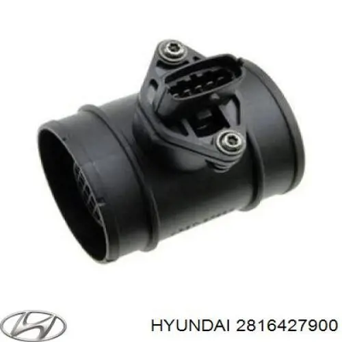 Do koszyka 2816427900 Hyundai/Kia Czujnik przepływu powietrza, przepływomierz powietrza M.A.F.