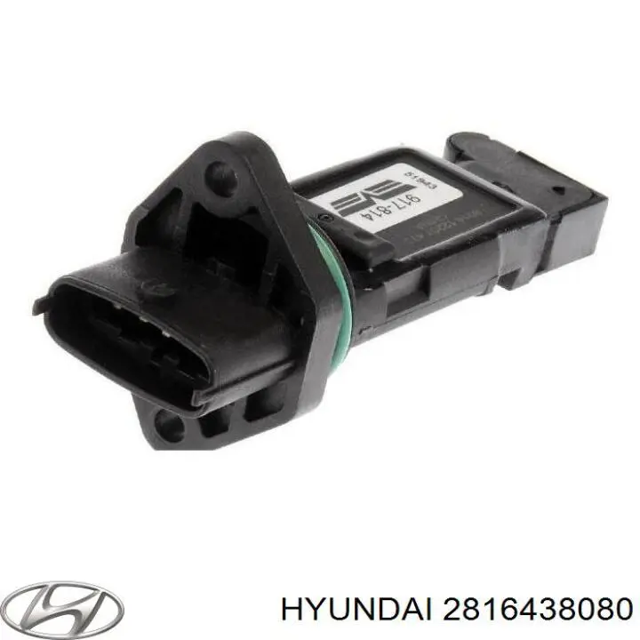 Do koszyka 2816438080 Hyundai/Kia Czujnik przepływu powietrza, przepływomierz powietrza M.A.F.