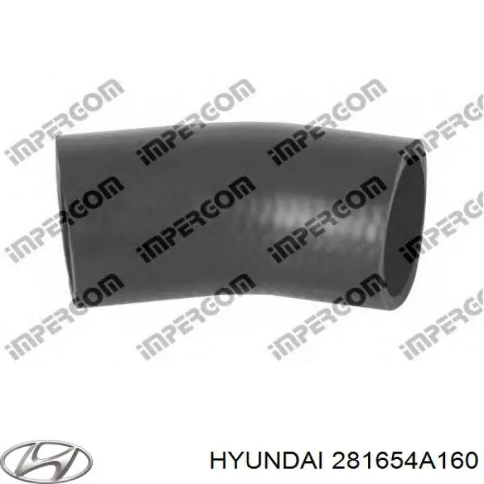 Przewód (króciec) intercoolera Hyundai/Kia 281654A160 cena, od 33,93 USD
