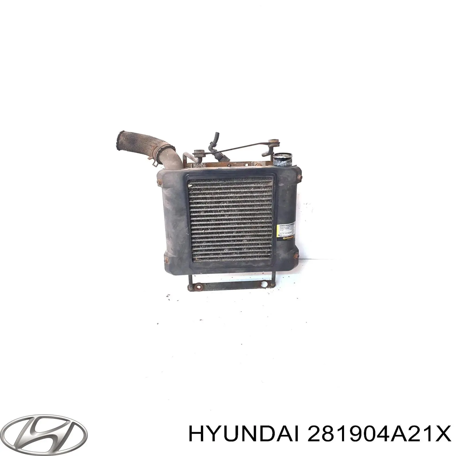 Chłodnica intercoolera do Hyundai H200  