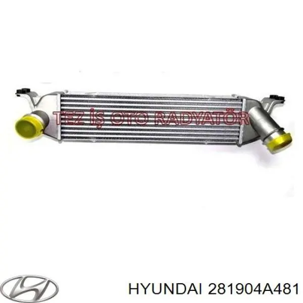 Chłodnica intercoolera 281904A481 Hyundai/Kia