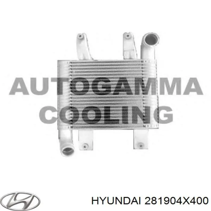 Chłodnica intercoolera Hyundai/Kia 281904X400 cena, od 502,24 USD