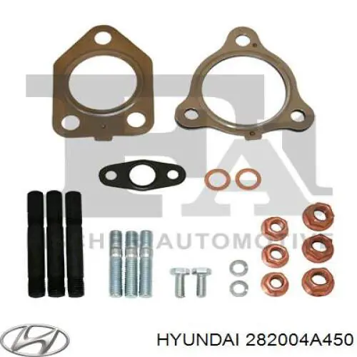 Turbina Hyundai/Kia 282004A450 cena, od 311,28 USD