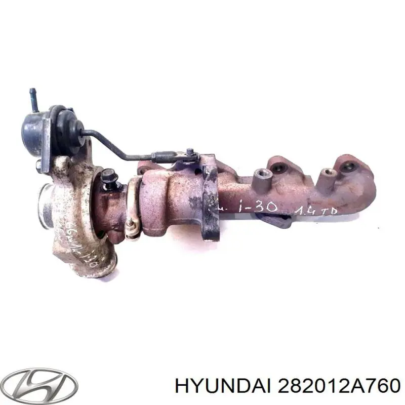 Turbina Hyundai/Kia 282012A760 cena, od 235,43 USD