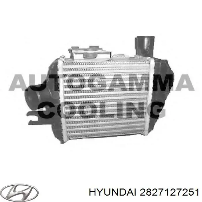 2827127251 Hyundai/Kia Chłodnica intercoolera