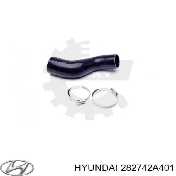 Do koszyka 282742A401 Hyundai/Kia Przewód (króciec) intercoolera
