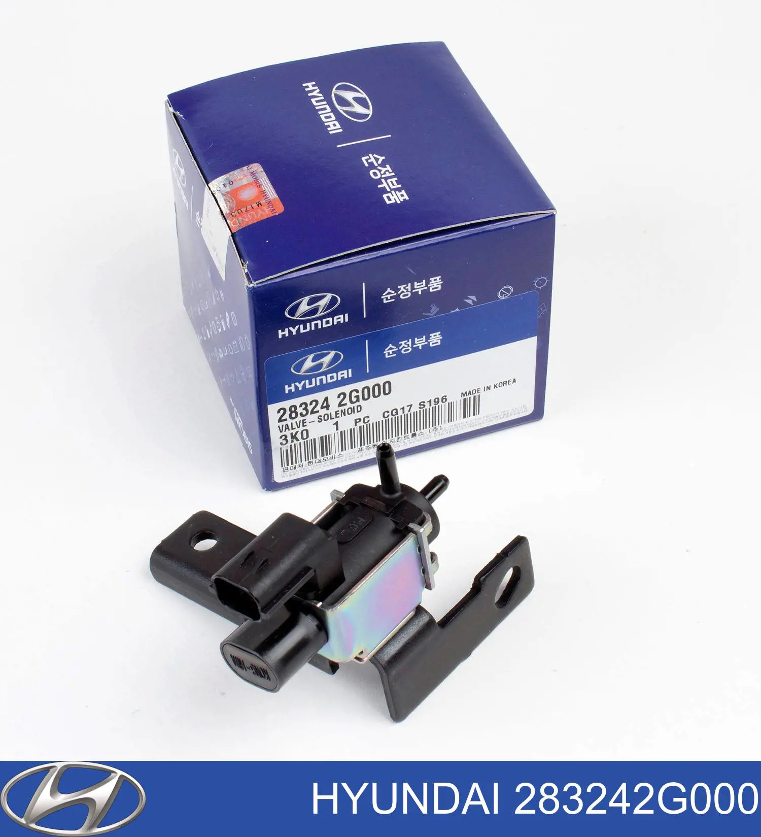 Zawór elektromagnetyczny regulacji klapy EGR Hyundai/Kia 283242G000 cena, od 27,53 USD