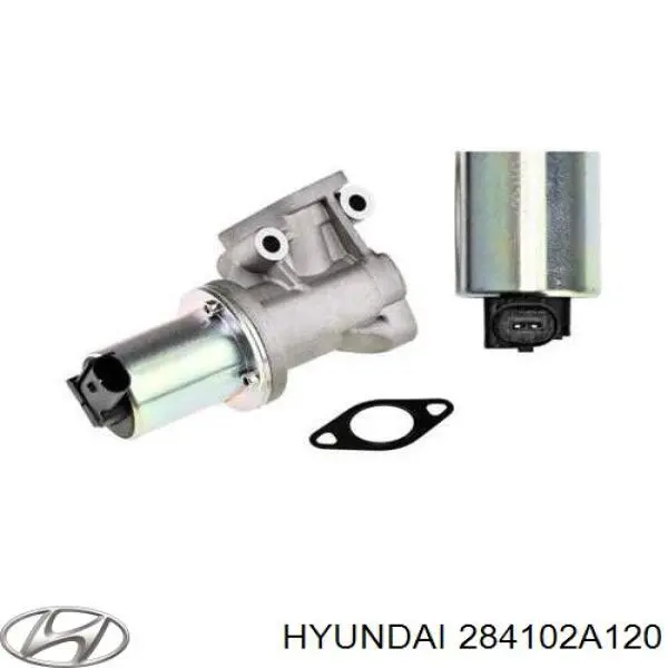 Do koszyka 284102A120 Hyundai/Kia Zawór recyrkulacji spalin EGR