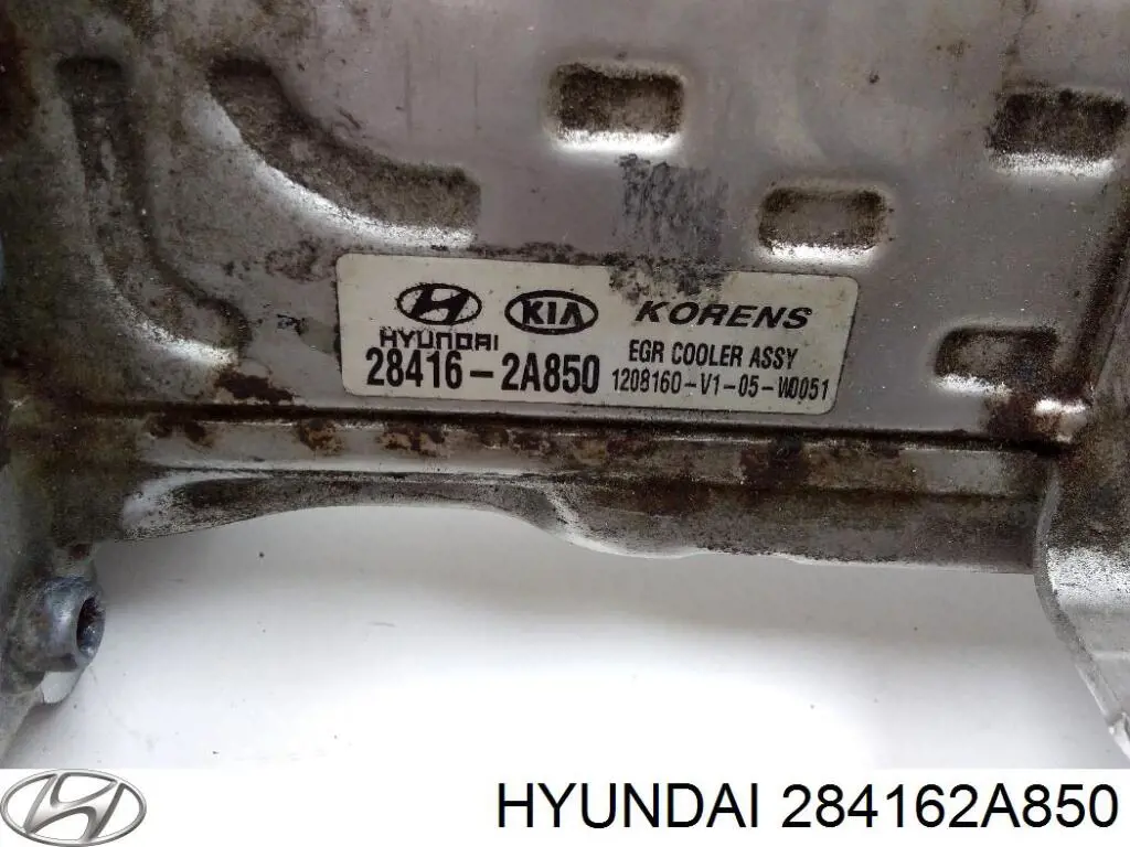 284162A850 Hyundai/Kia Chłodnica układu recyrkulacji spalin EGR