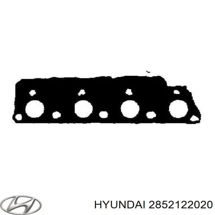 Do koszyka 2852122020 Hyundai/Kia Uszczelka kolektora wydechowego