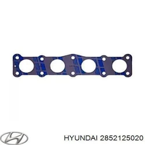 Uszczelka kolektora wydechowego 2852125020 Hyundai/Kia
