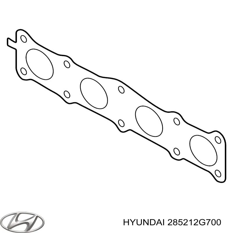285212G700 Hyundai/Kia Uszczelka kolektora wydechowego
