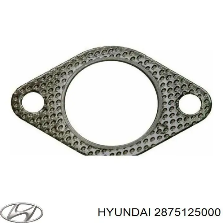 Do koszyka 2875125000 Hyundai/Kia Uszczelka rury odbiornika tłumika