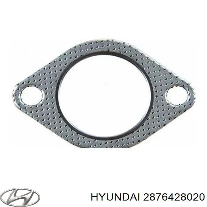 Do koszyka 2876428020 Hyundai/Kia Uszczelka rury odbiornika tłumika