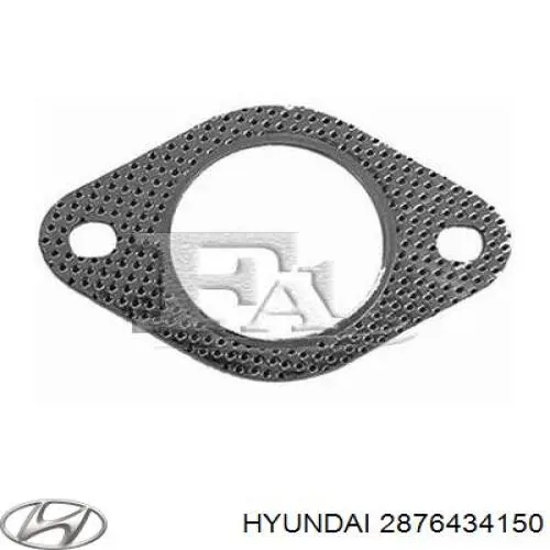 Uszczelka rury odbiornika tłumika Hyundai/Kia 2876434150 cena, od 5,13 USD