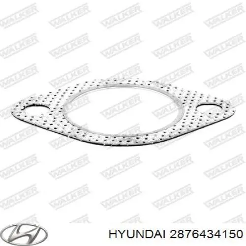 Do koszyka 2876434150 Hyundai/Kia Uszczelka rury odbiornika tłumika