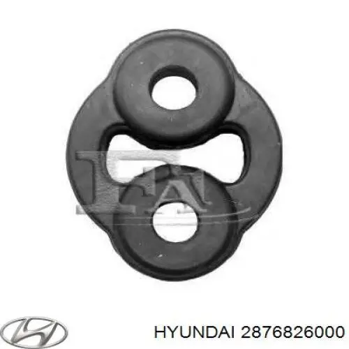 Do koszyka 2876826000 Hyundai/Kia Poduszka mocowania tłumika