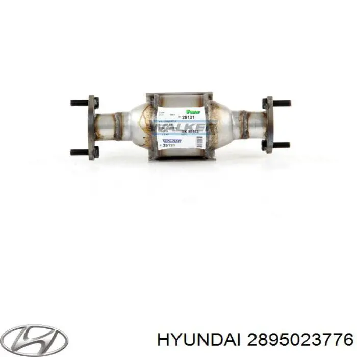 Do koszyka 2895023776 Hyundai/Kia Konwerter-katalizator