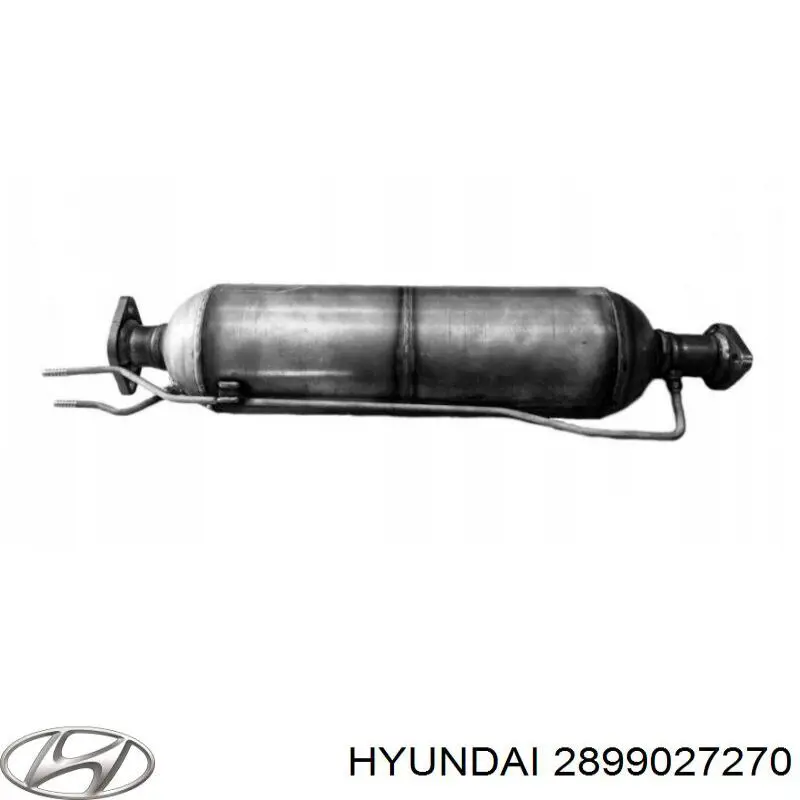 Do koszyka 2899027270 Hyundai/Kia Konwerter-katalizator