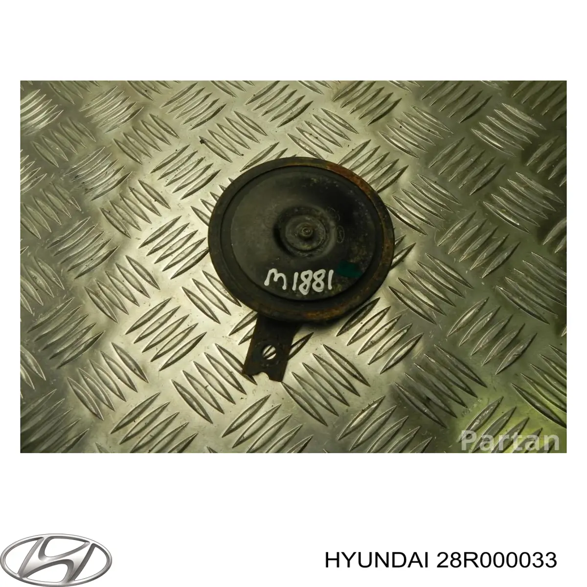 28R000033 Hyundai/Kia Sygnał dźwiękowy (klakson)